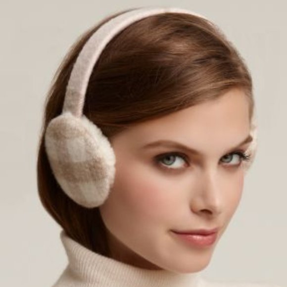 Burberry Accessories - Burberry vintage cashmere nova check earmuffs